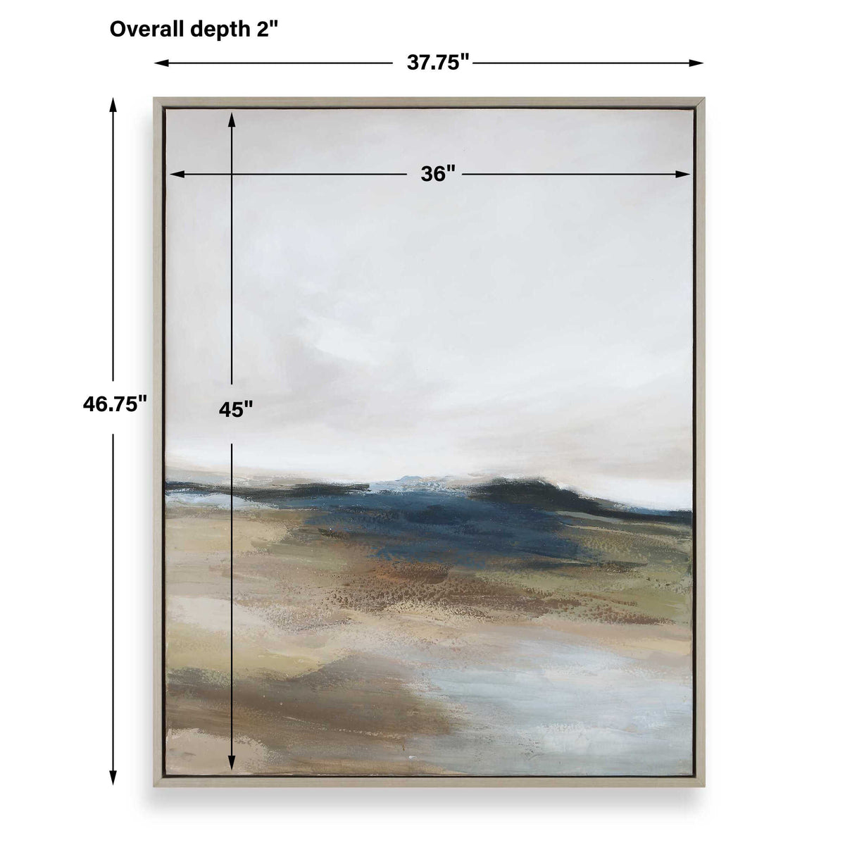 Prairie's Edge Landscape Canvas