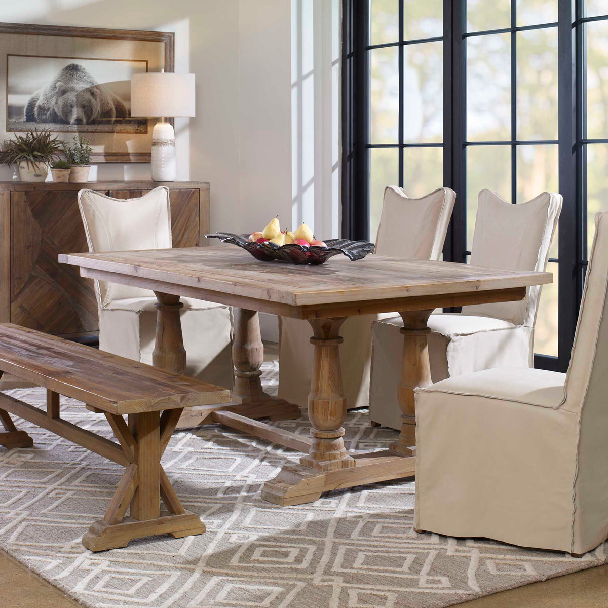Stratford Salvaged Wood Dining Table