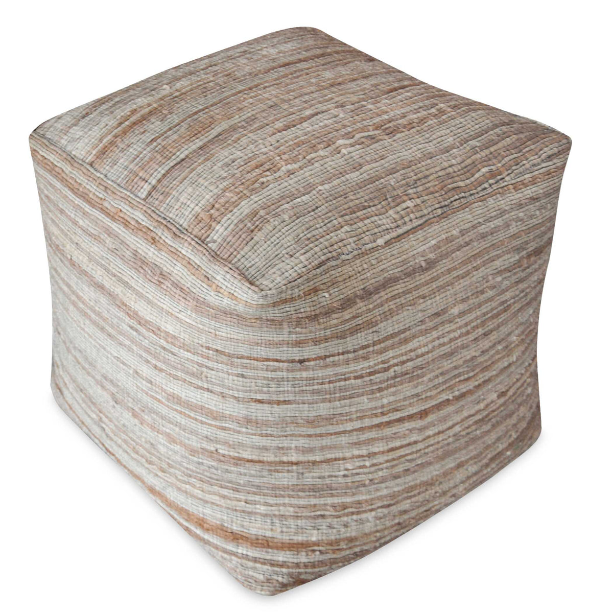 Shiro Beige Pouf