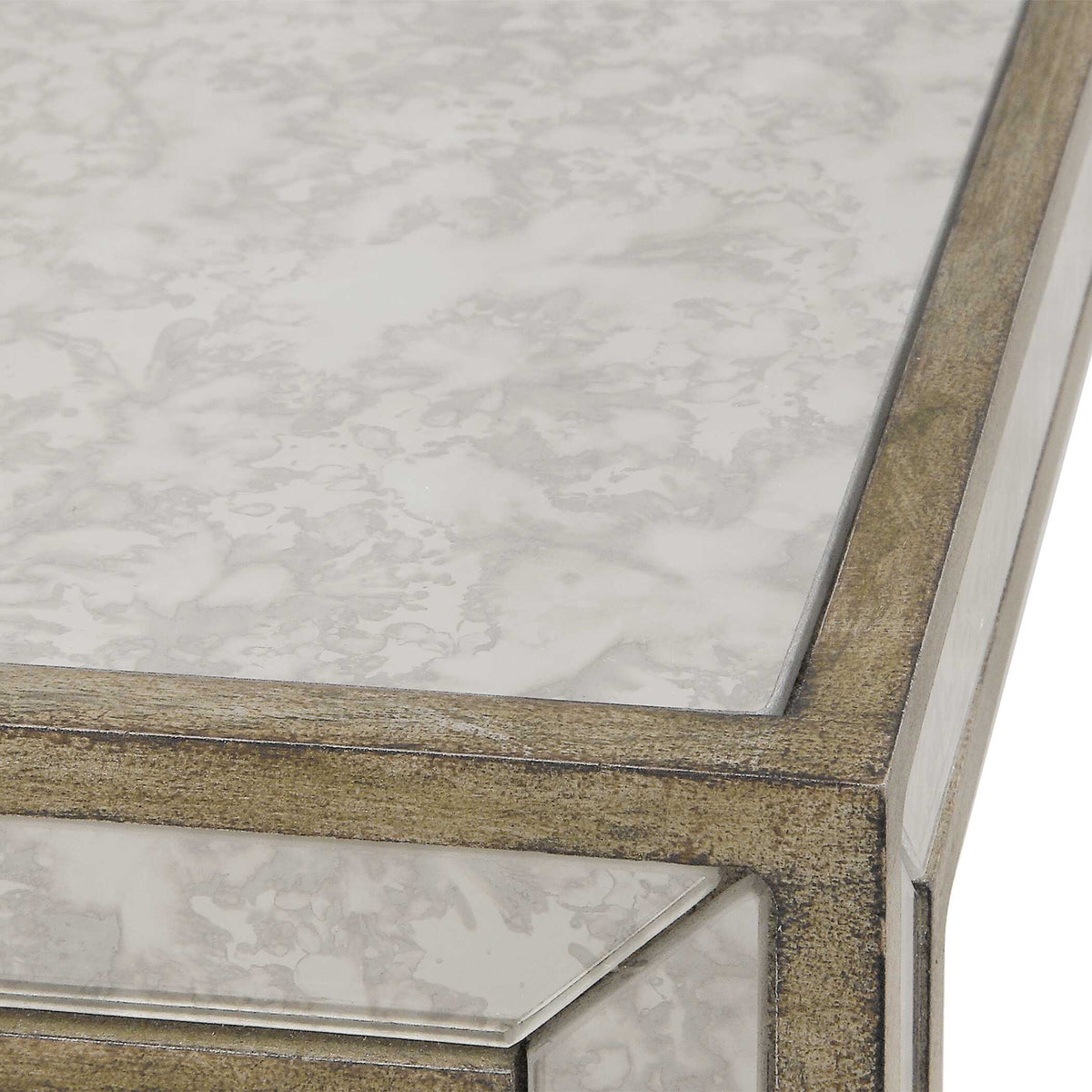 Julie Mirrored End Table