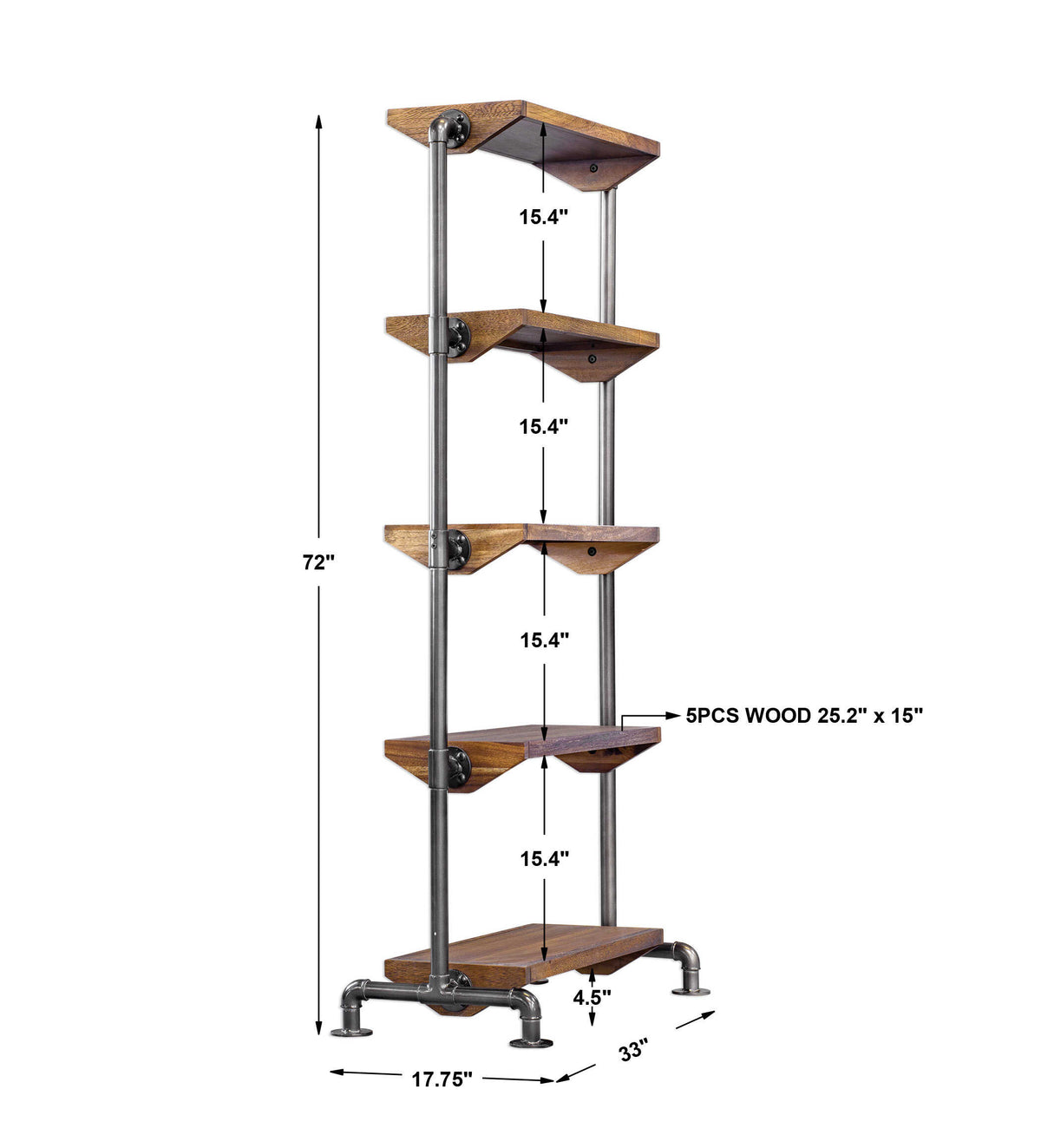 Rhordyn Industrial Etagere