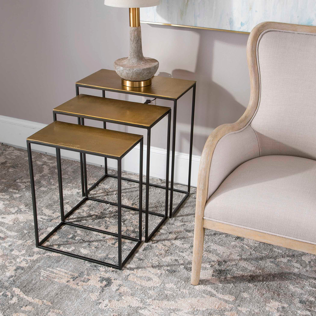 Coreene Nesting Tables Set/3