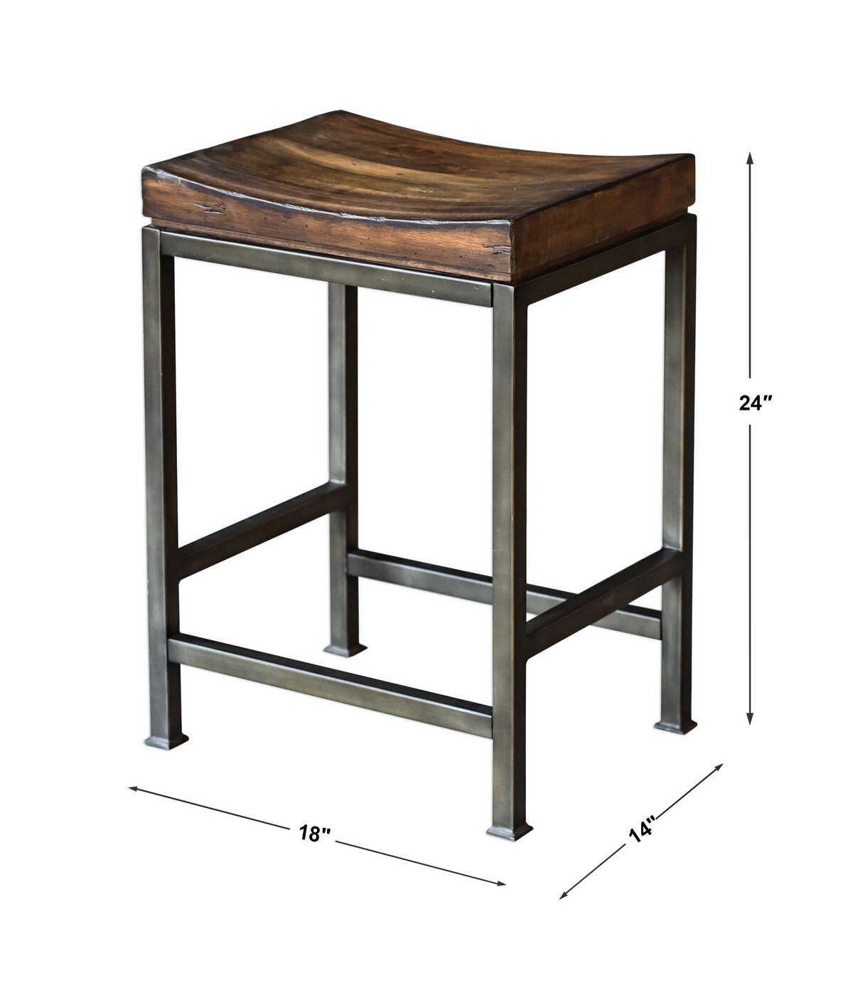 Beck Wood Counter Stool