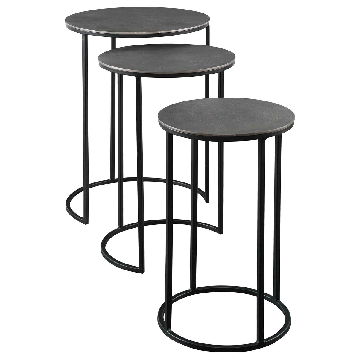 Erik Metal Nesting Tables Set/3