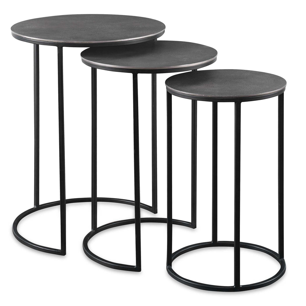 Erik Metal Nesting Tables Set/3