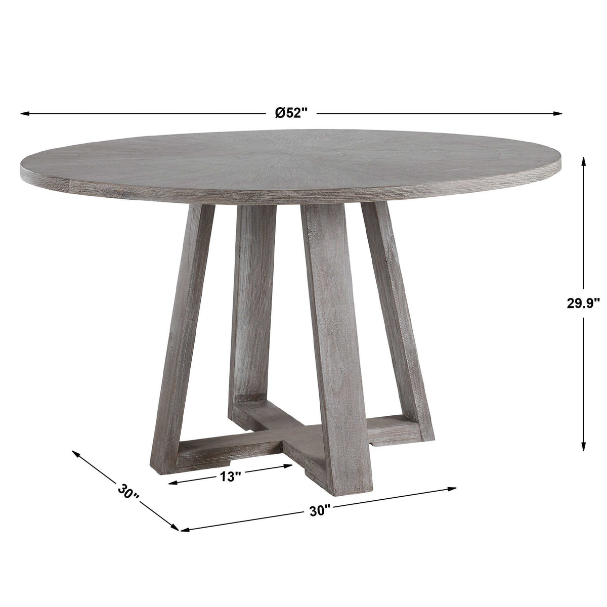 Gidran Gray Dining Table