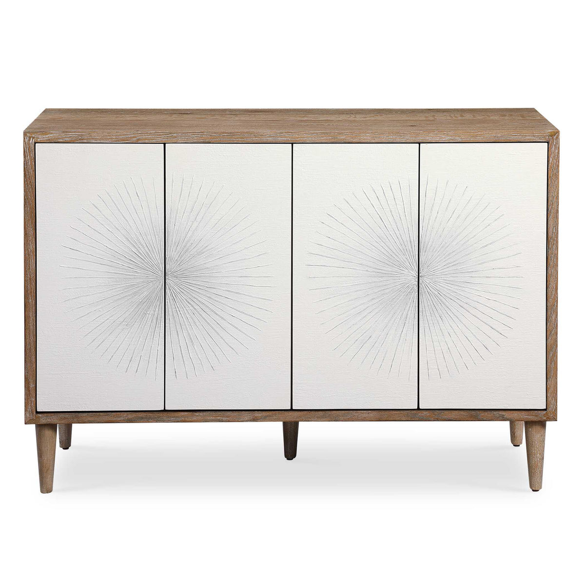 Dani 4 Door White Cabinet