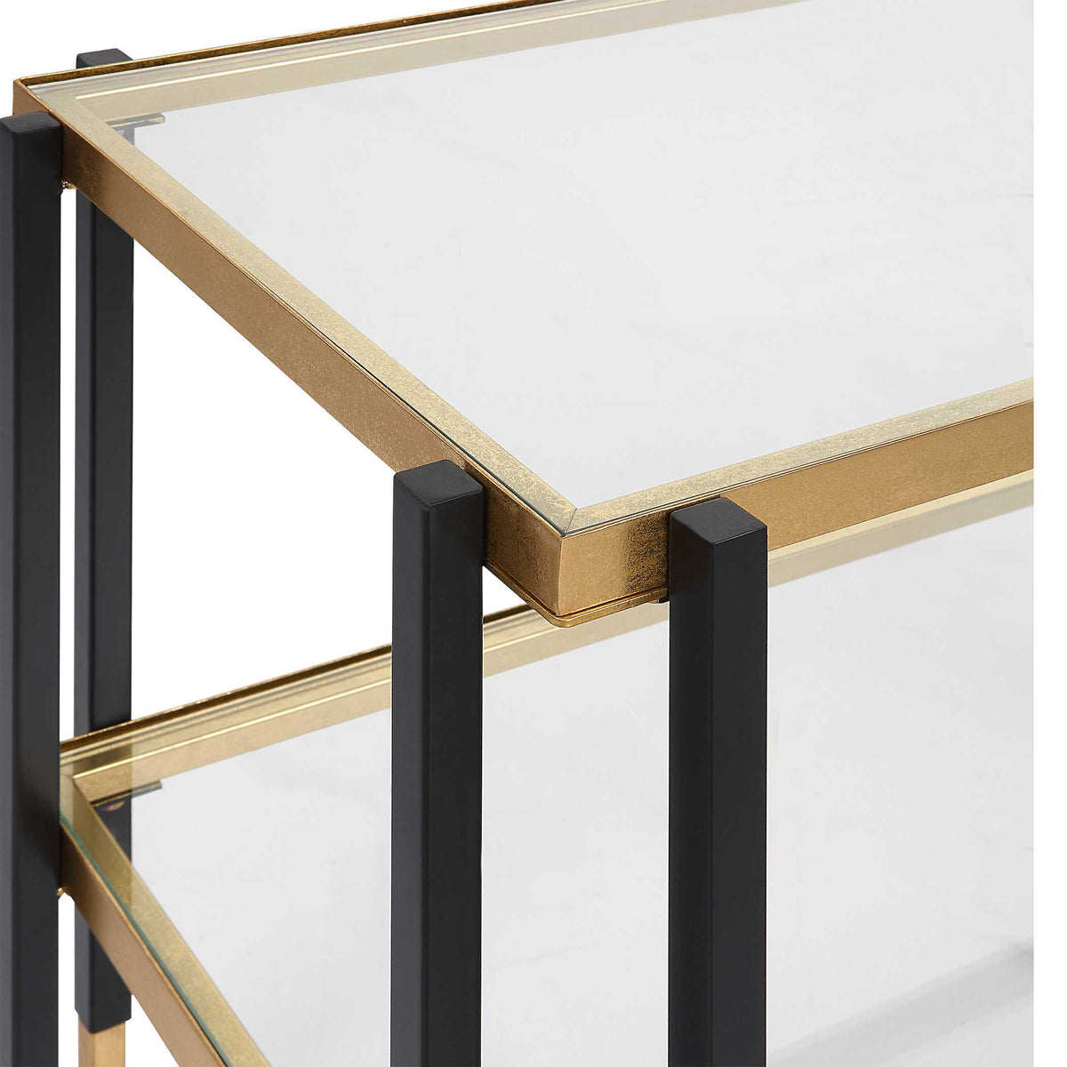 Kentmore Glass Side Table