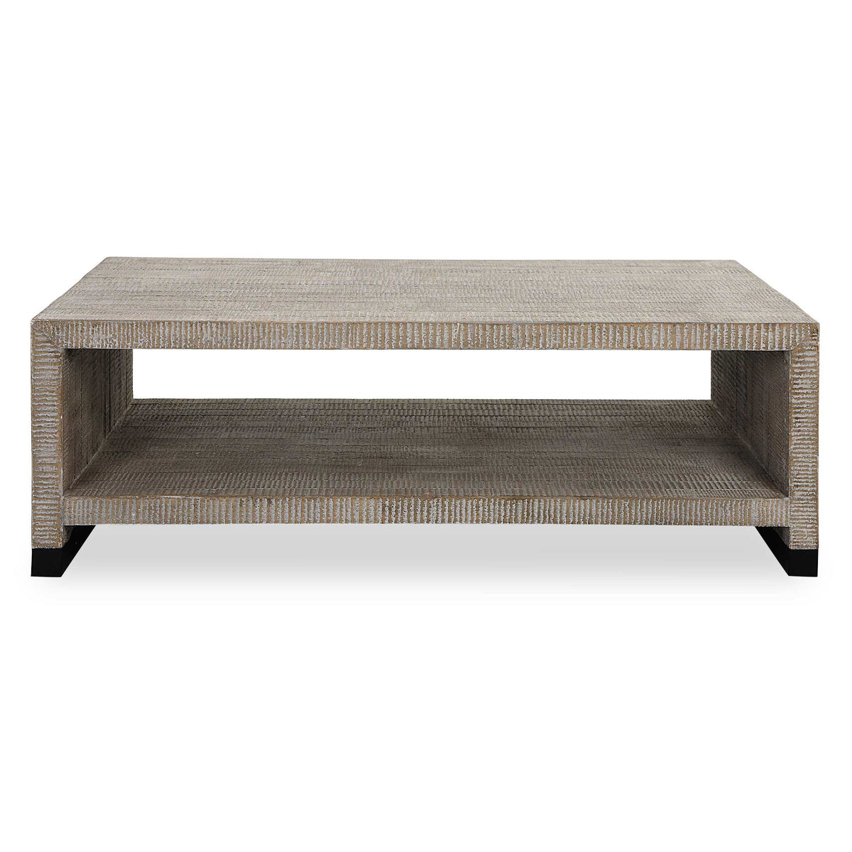 Bosk White Washed Coffee Table