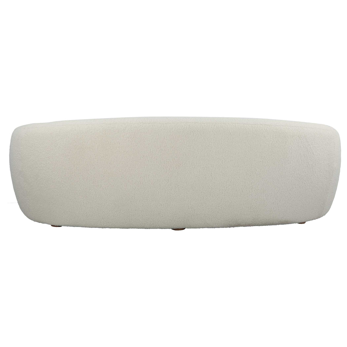 Capra Art Deco White Sofa