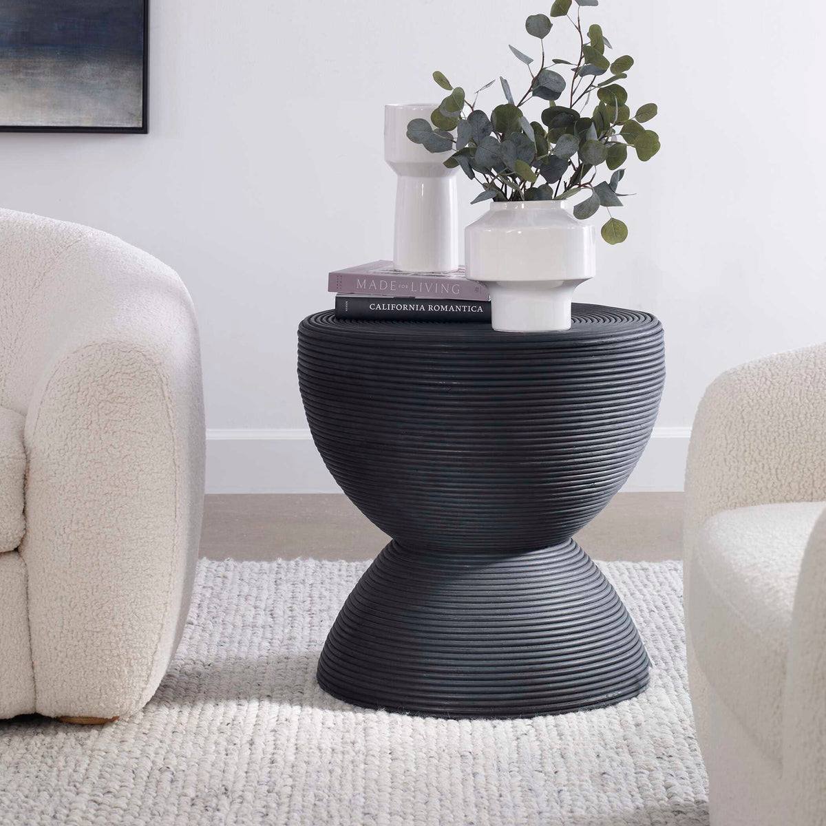 Bongo Rattan Side Table