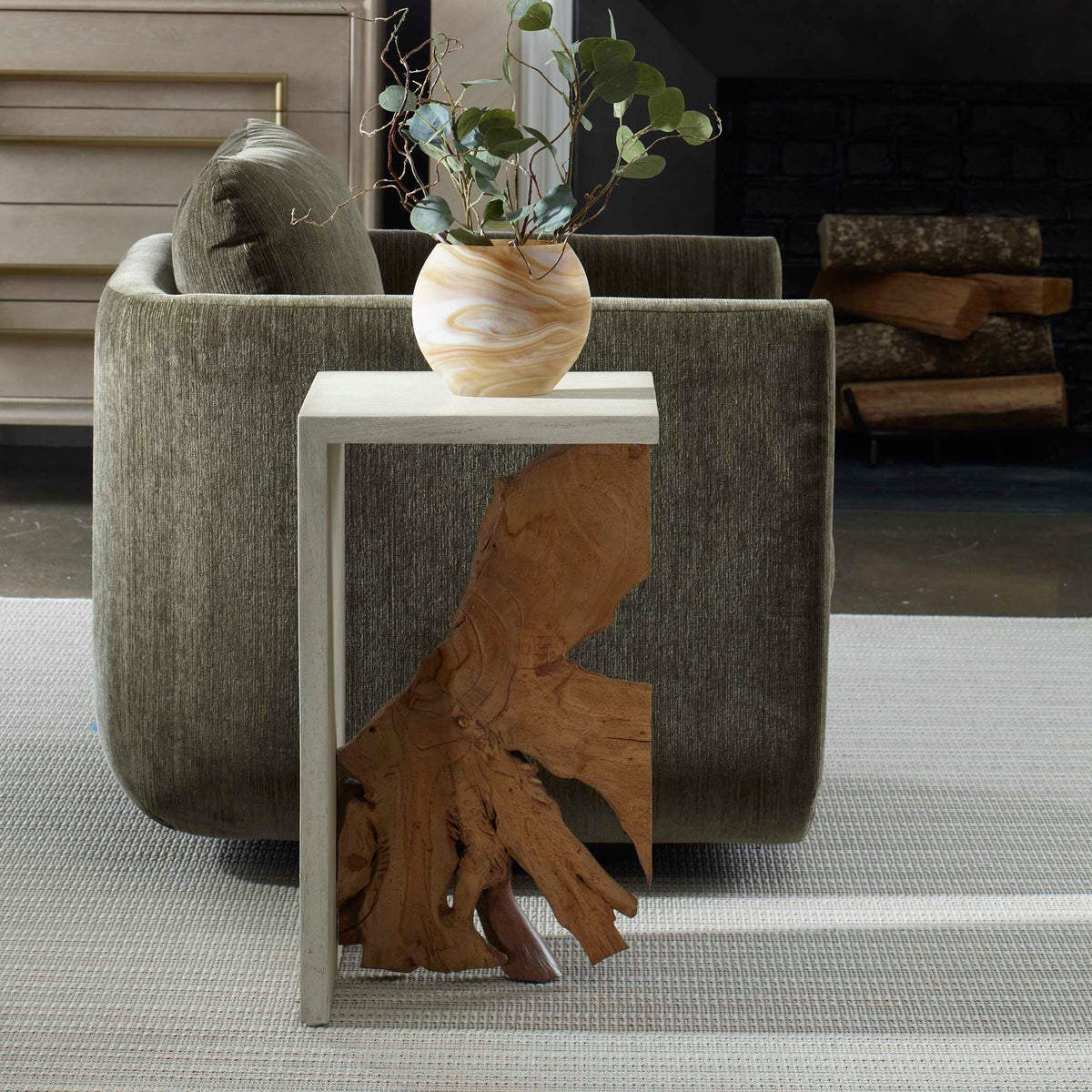 Intersect Modern Accent Table