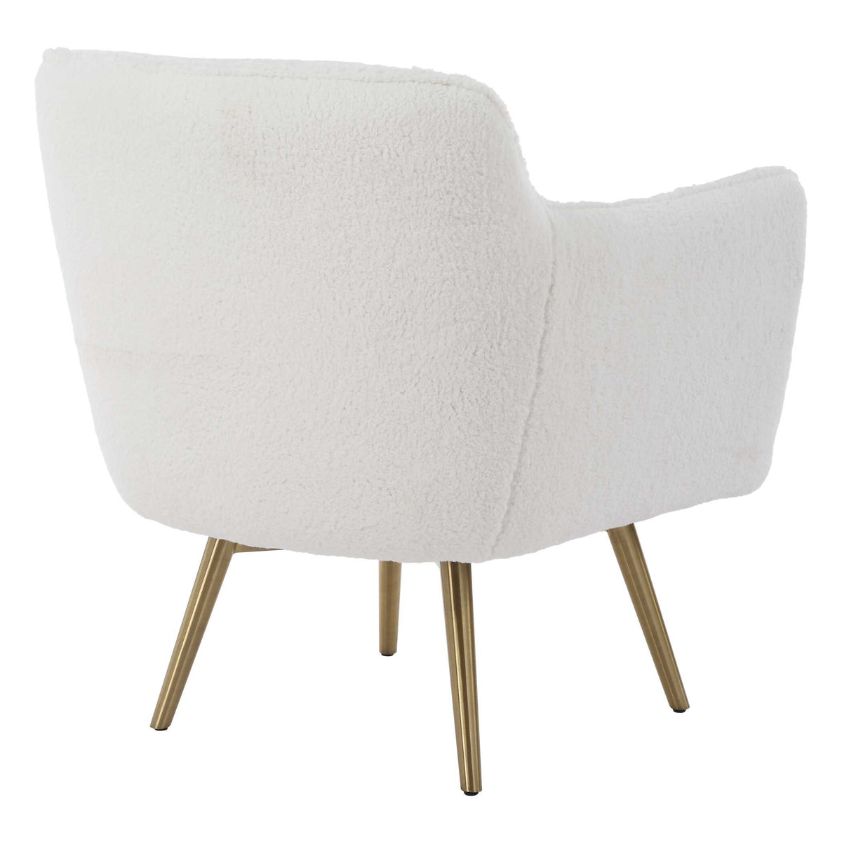 Oasis White Swivel Chair