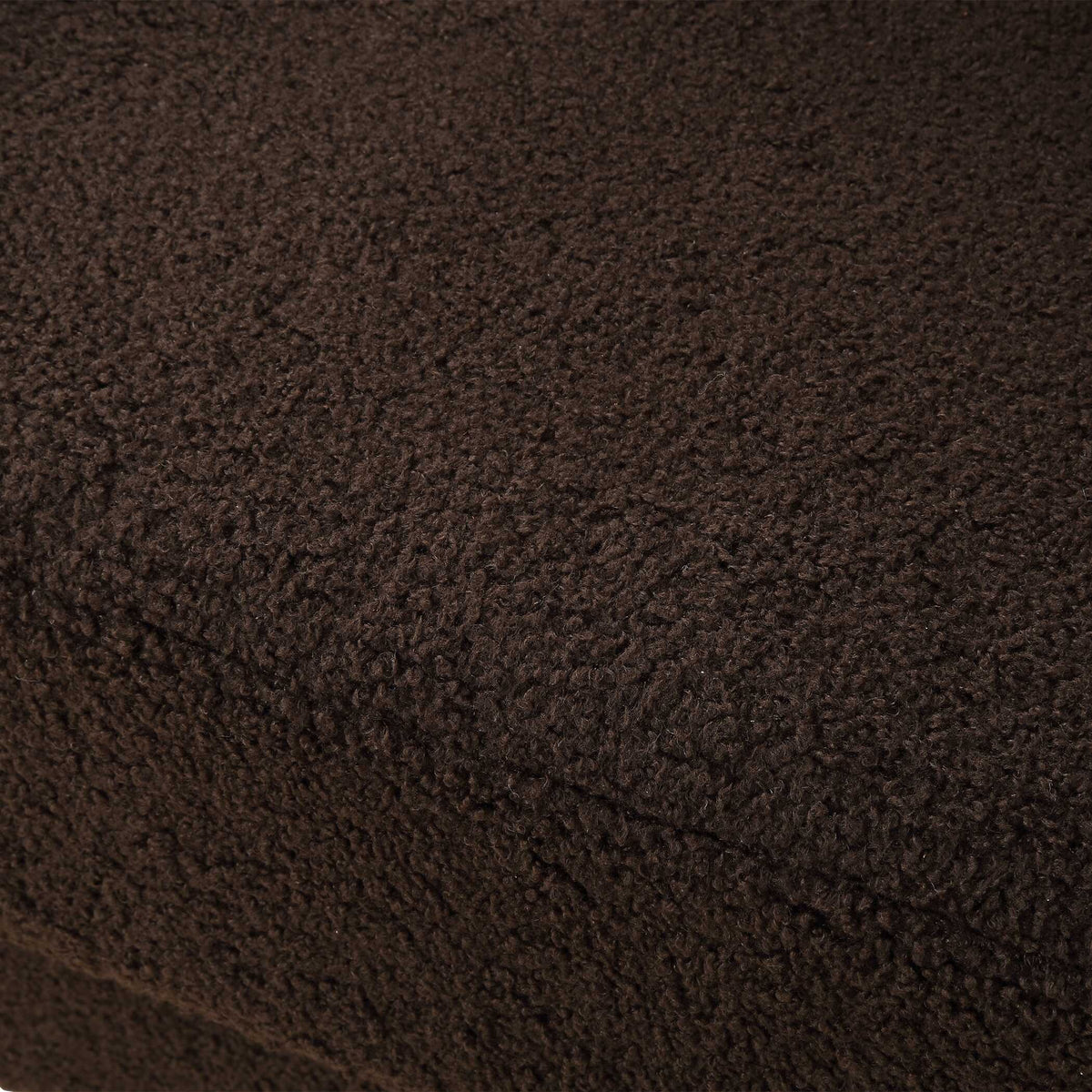 Serpentine Brown Fabric Accent Chair