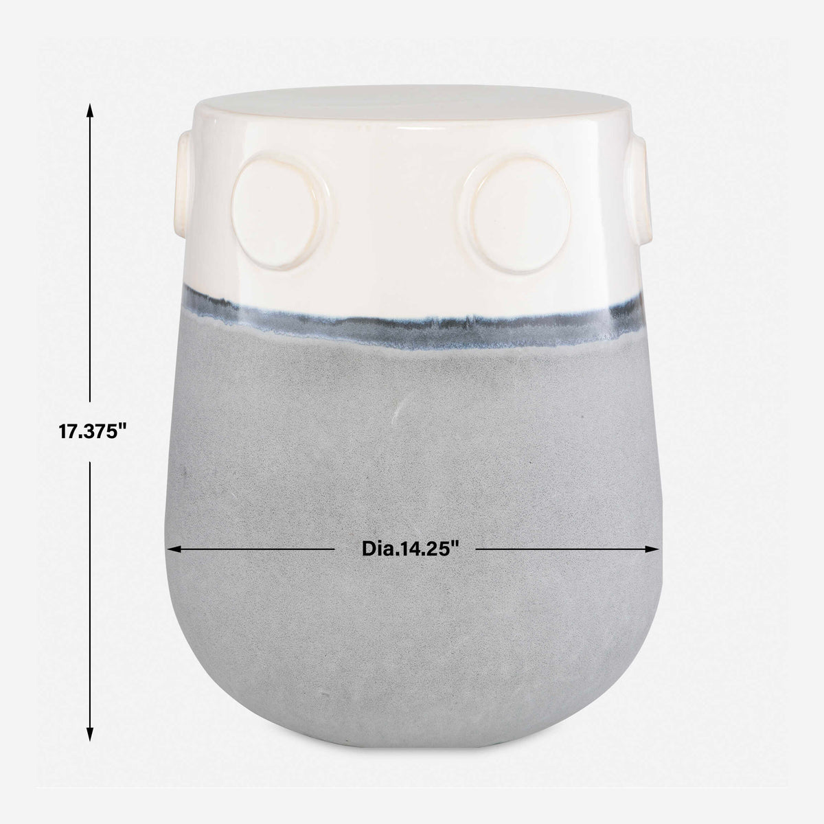 Mulvane Ceramic Garden Stool