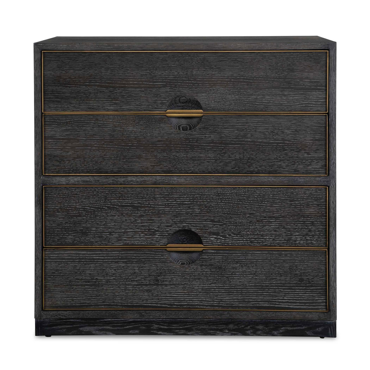 Besos 4 Drawer Walnut Chest