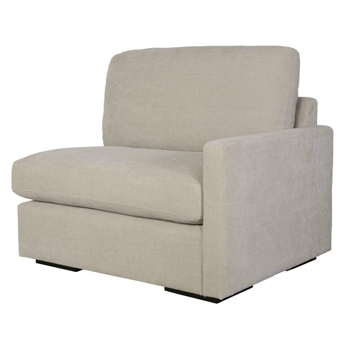 Refuge Sand Right Arm Facing Sofa