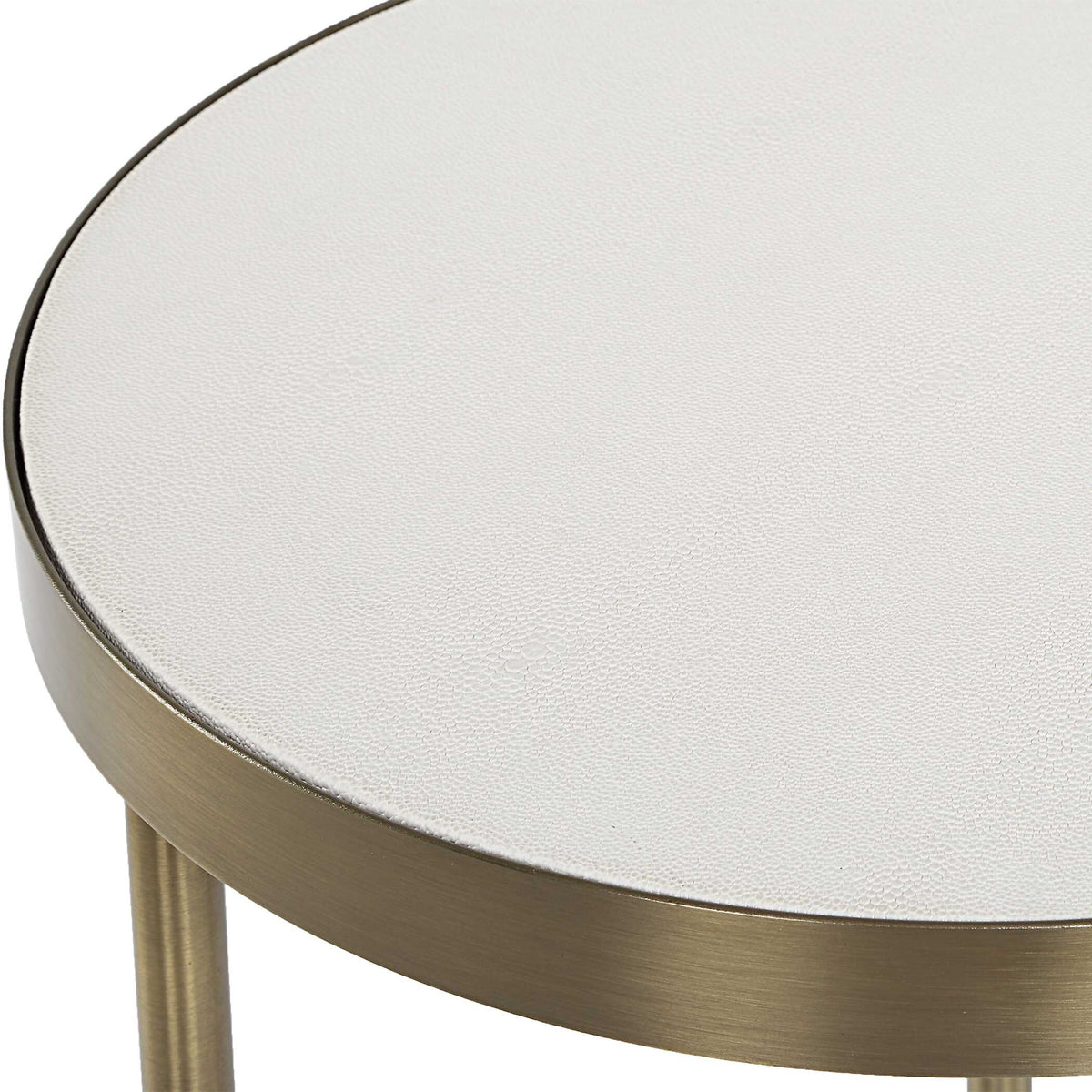 Aragon White Nesting Tables Set/2