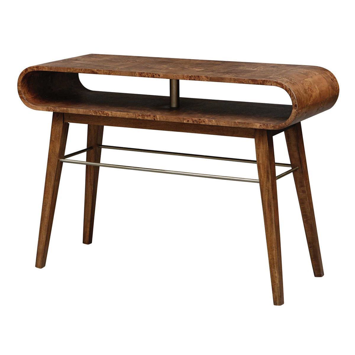 Ledger Mid-Century Console Table