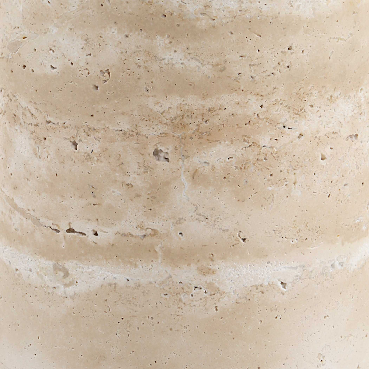 Malya Travertine Accent Table