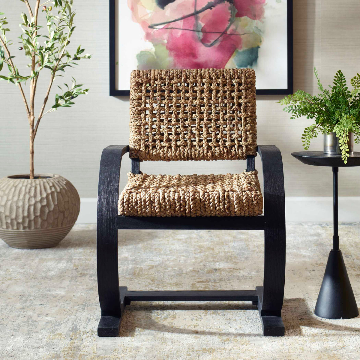 Rehema Black Dining Chair