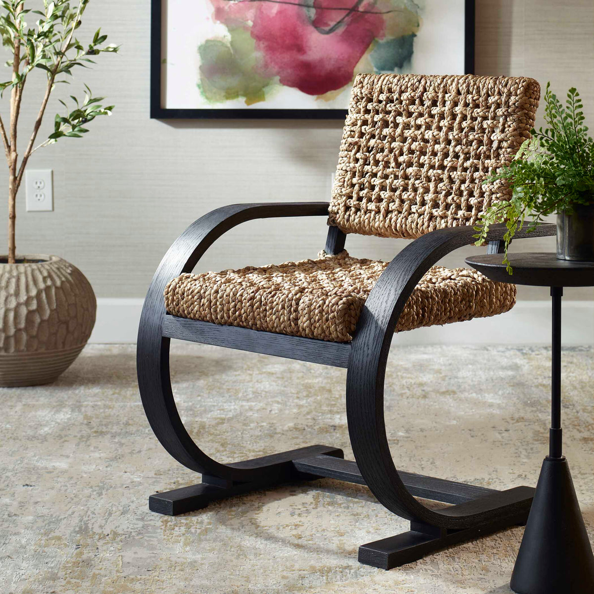 Rehema Black Dining Chair