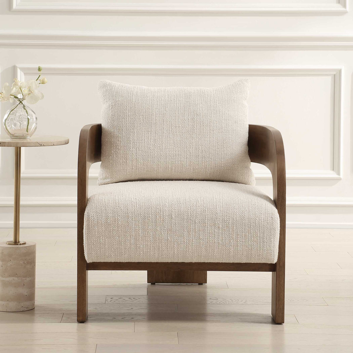 Rowan Ivory Accent Chair