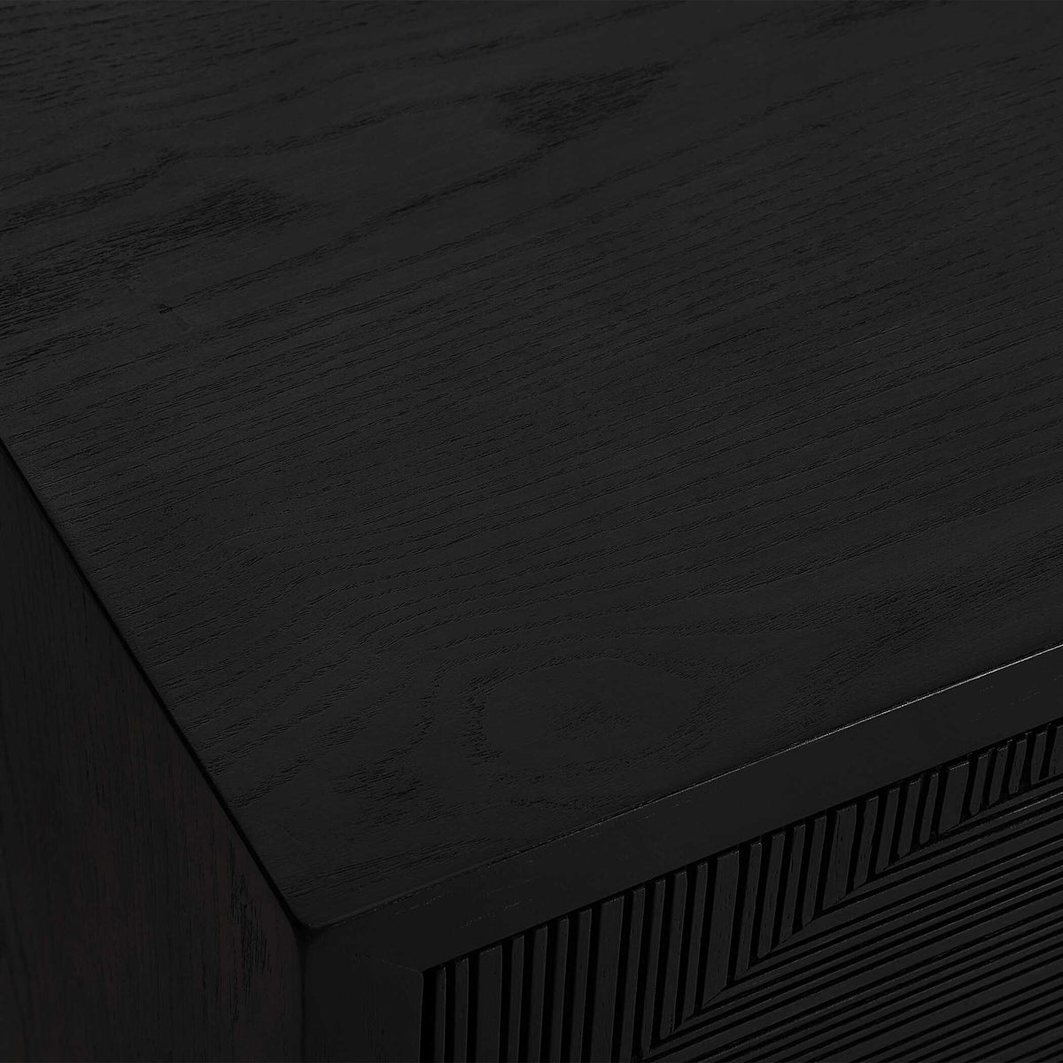 Beswick Black 2 Door Cabinet
