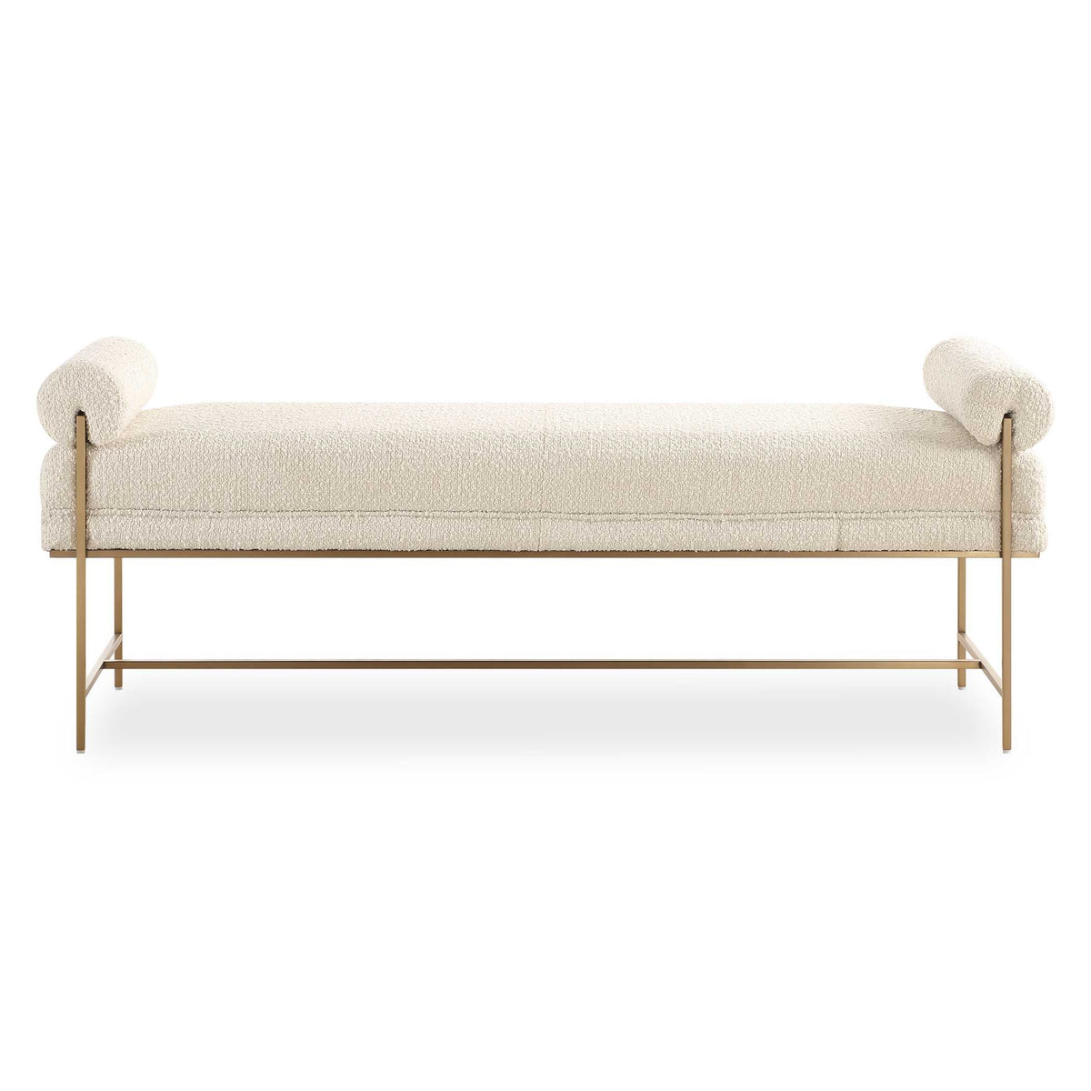Bolster Pearl White Bench