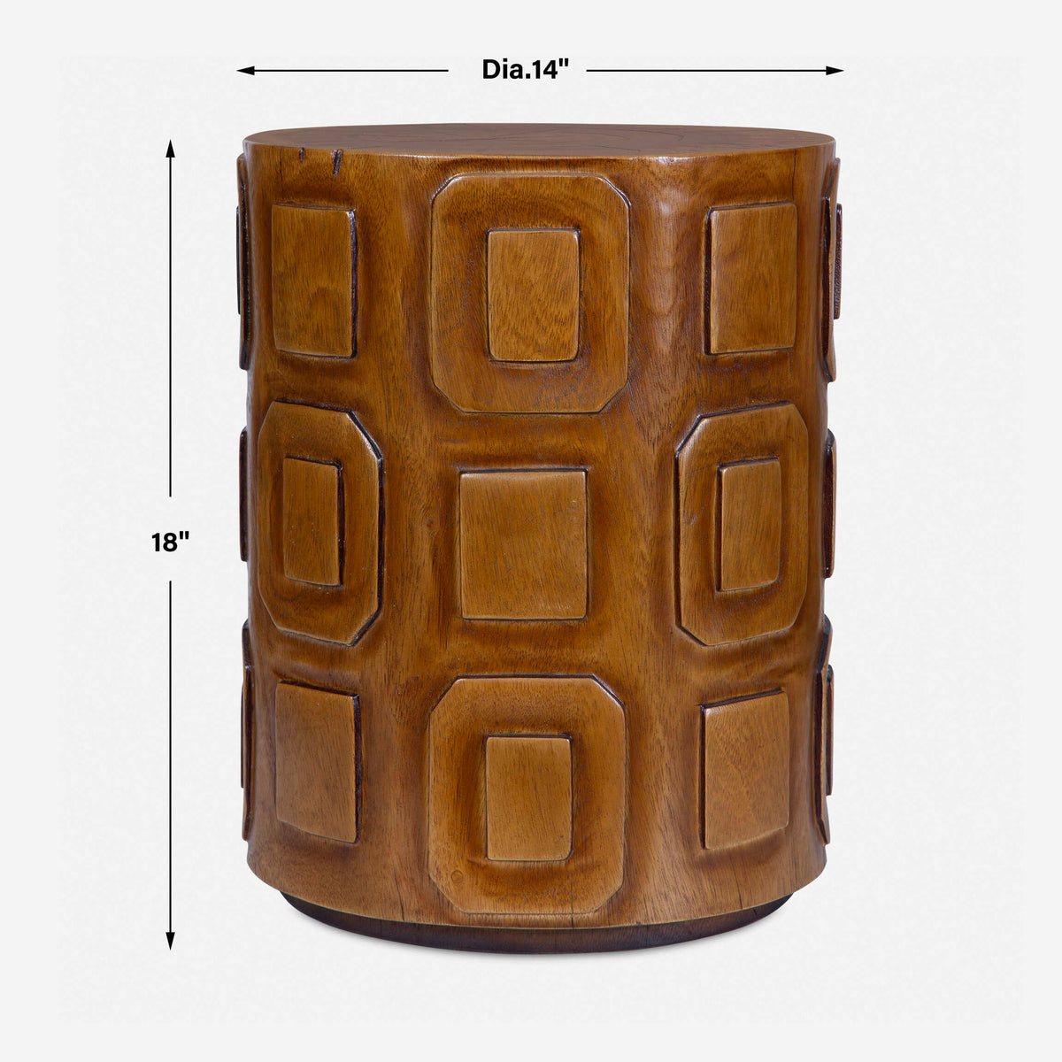 Alson Geometric Accent Table