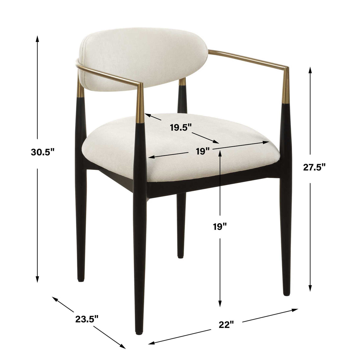 Moxie Dining Arm Chair