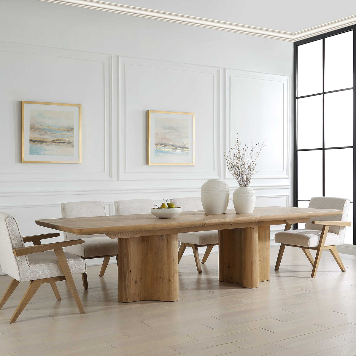 Cecelia Oak Dining Table