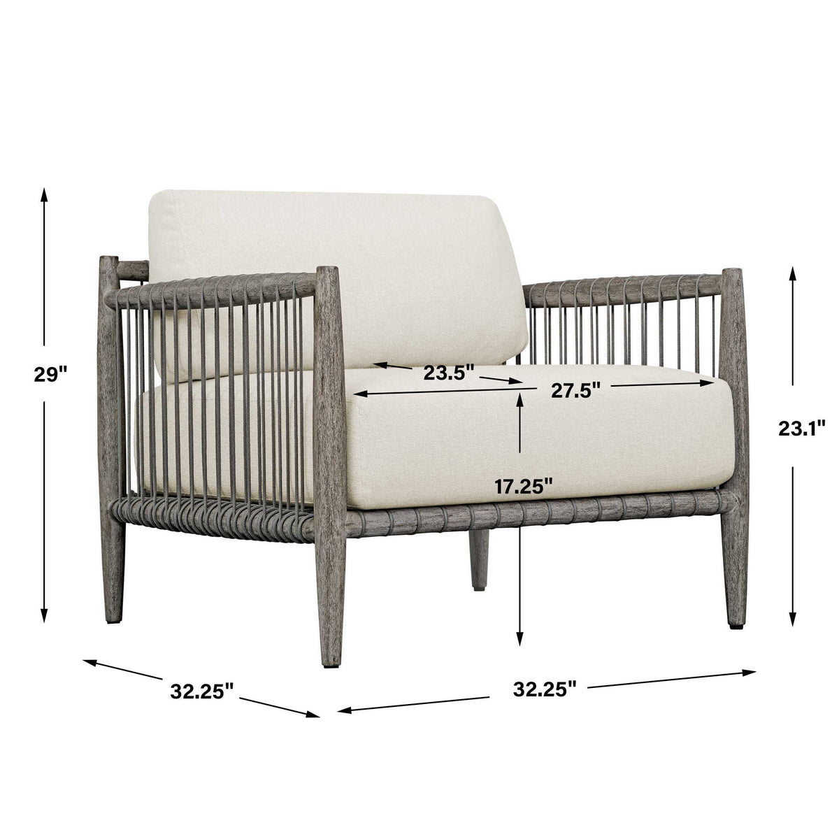 Borneo Outdoor Lounge Chair