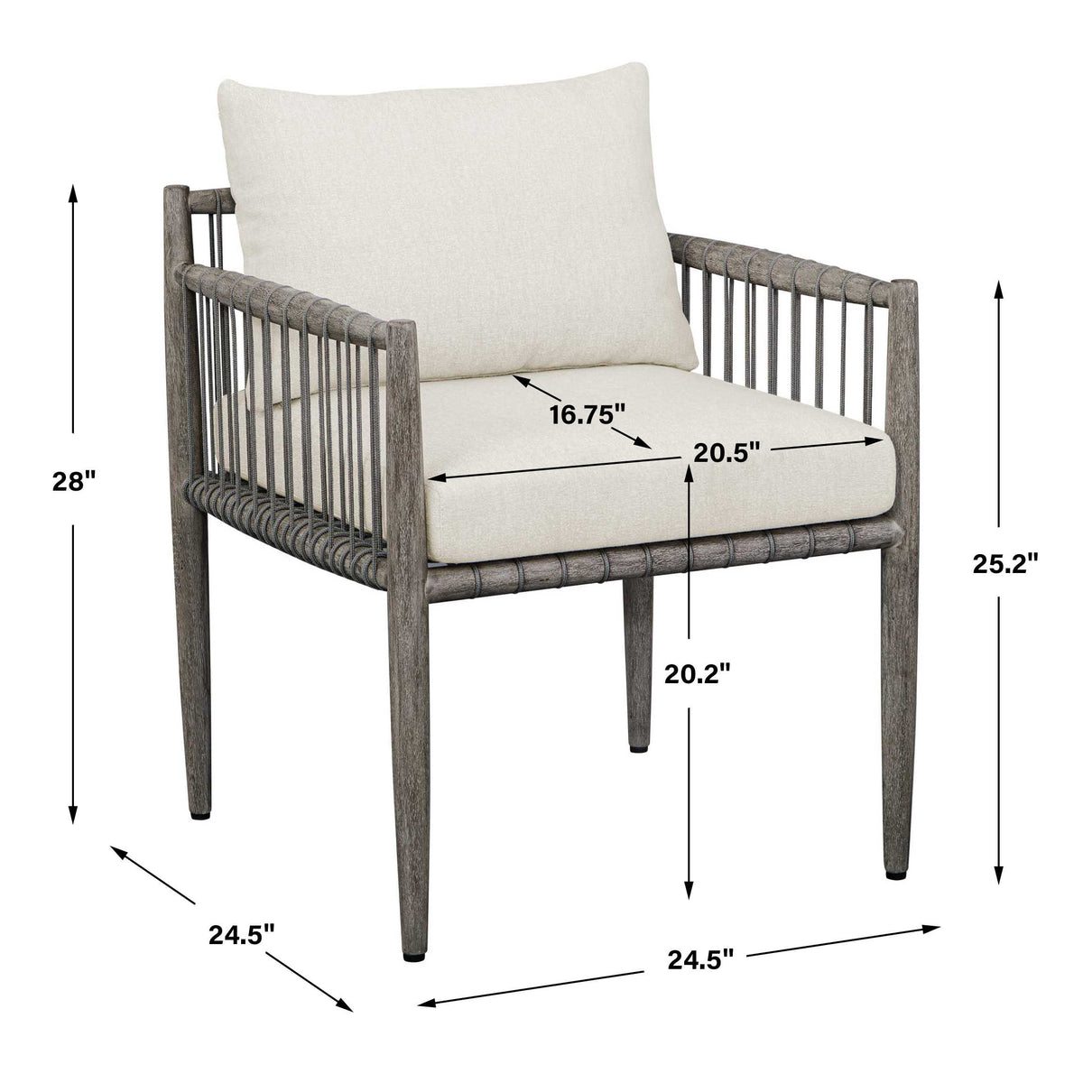 Borneo Outdoor Dining Chair