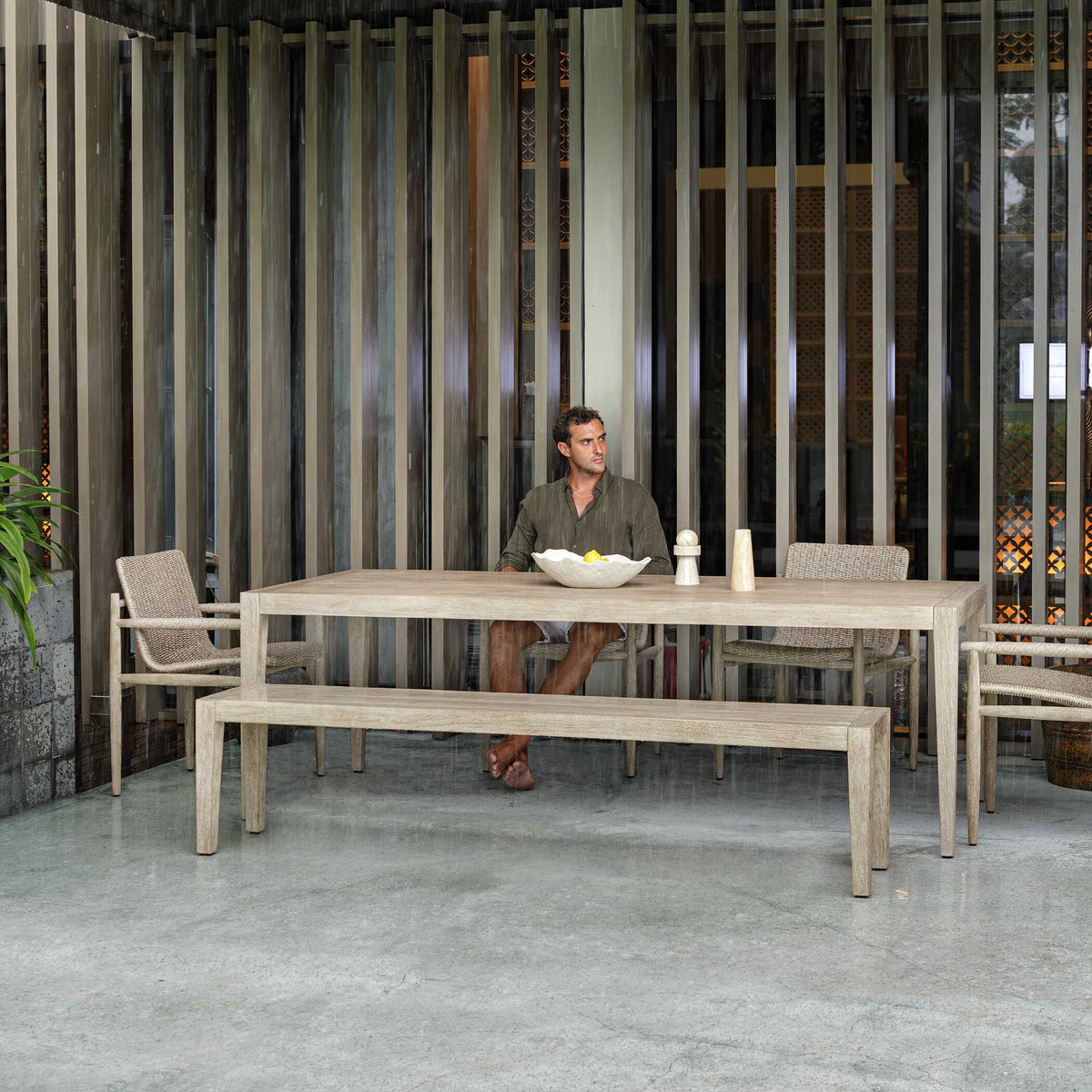 Kirkham Wooden Outdoor Dining Table