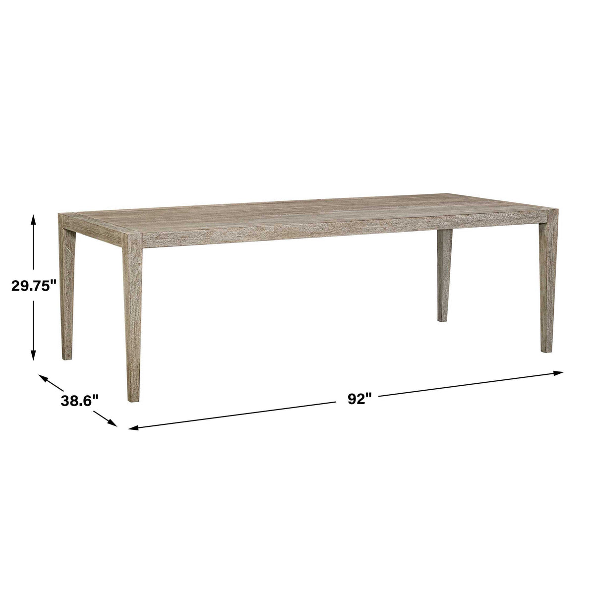 Kirkham Wooden Outdoor Dining Table