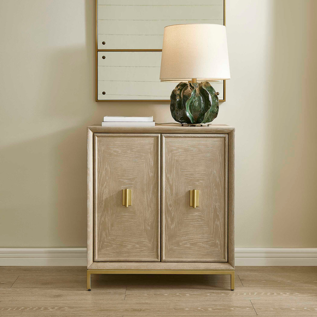 Alessia Washed 2 Door Cabinet