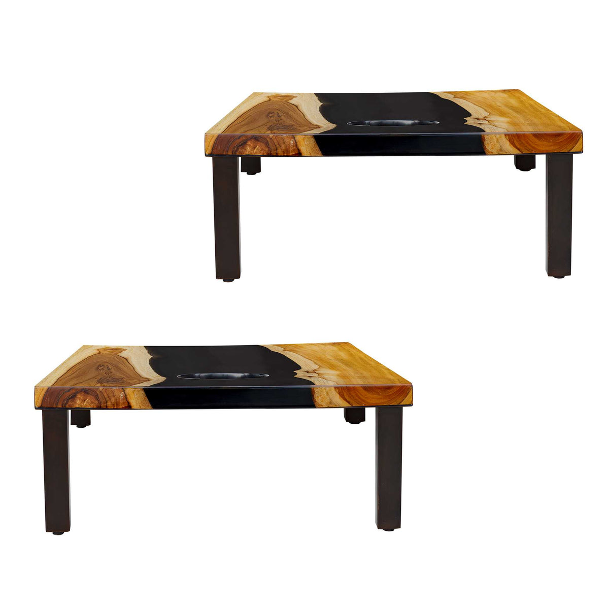 Clearwood Black Cornhole Game Set/2