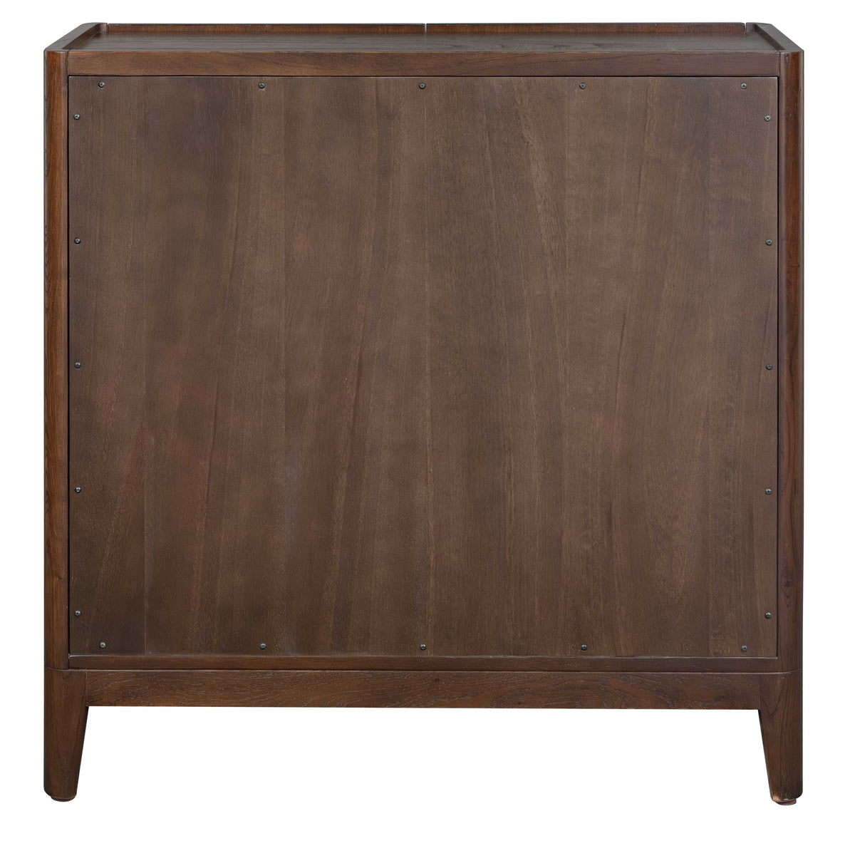 On The Block 2 Door Walnut Cabinet