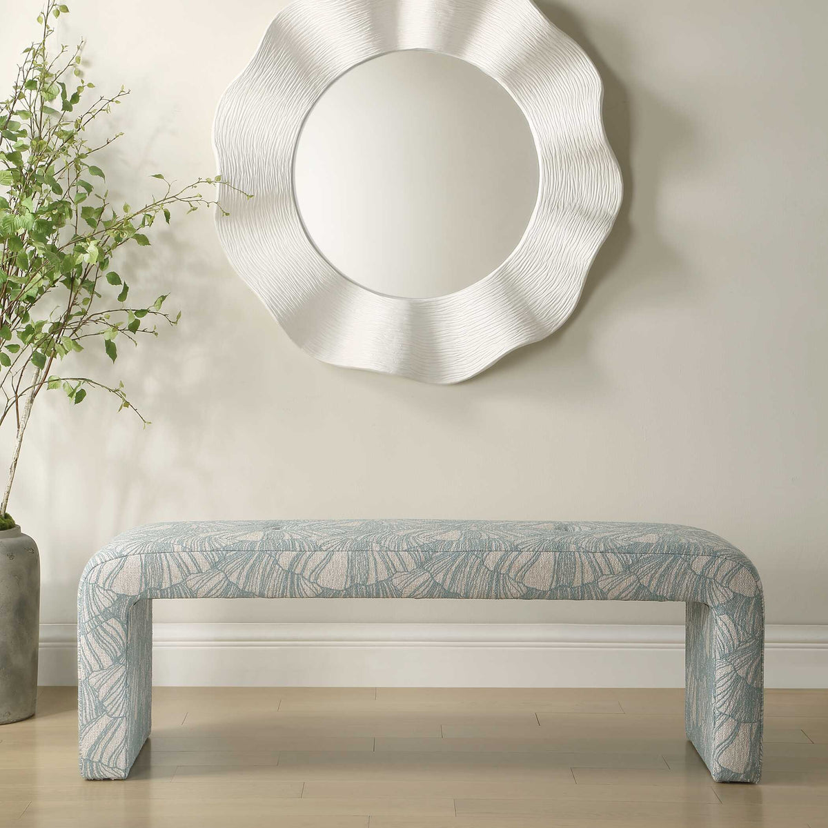 Amie Spa Blue Bench