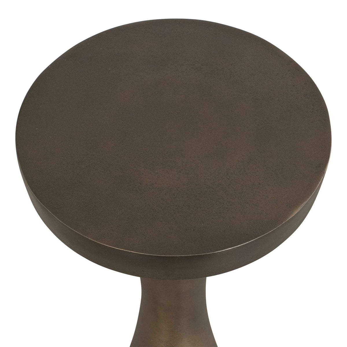 Miko Indoor-Outdoor Bronze Drink Table