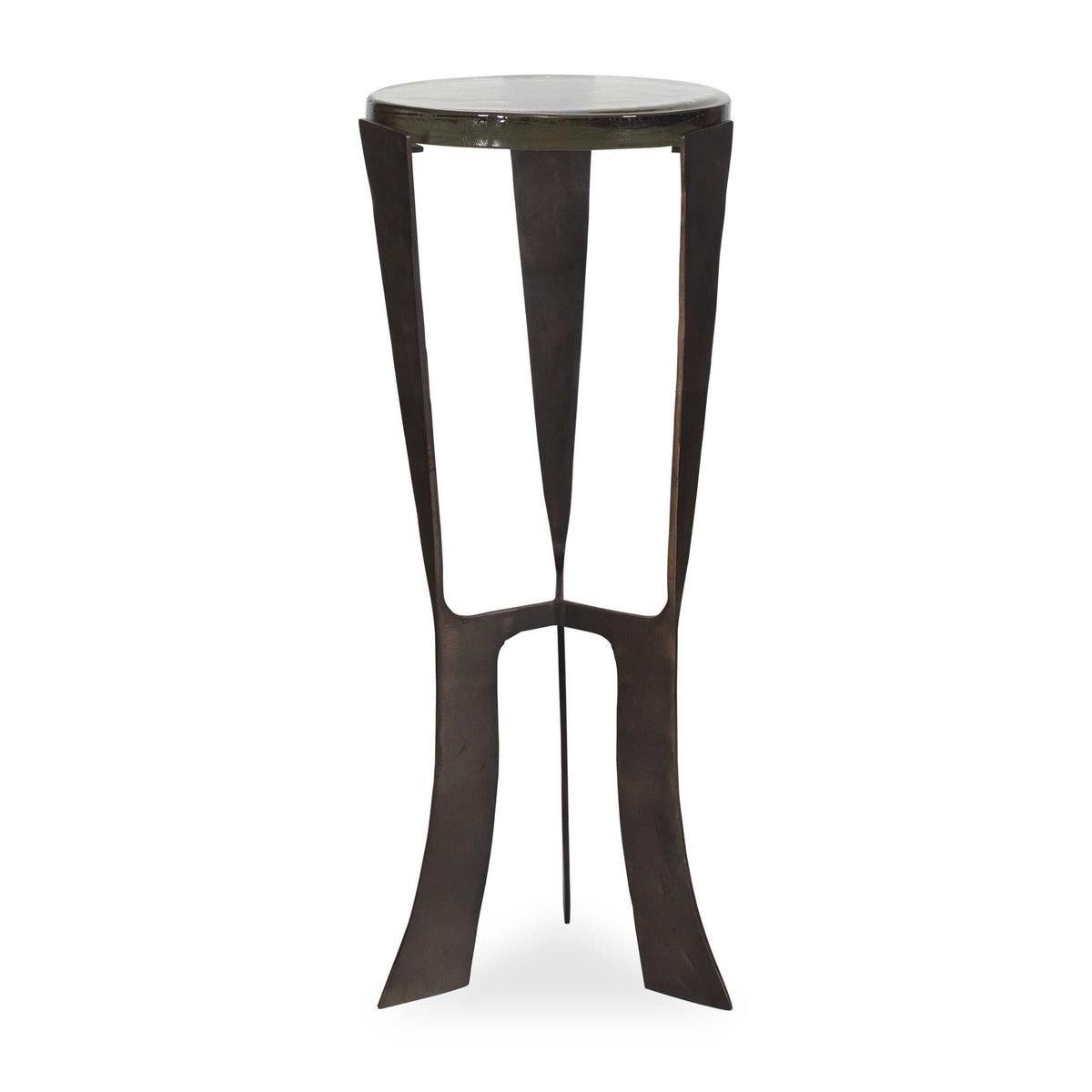 Renaud Dark Bronze Drink Table