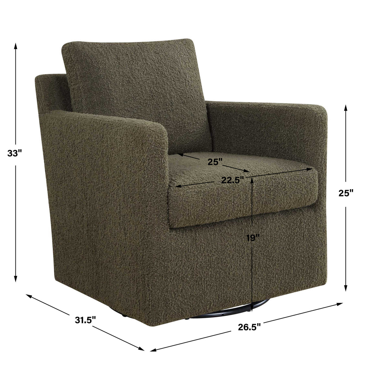 Tisdell Swivel/Glider