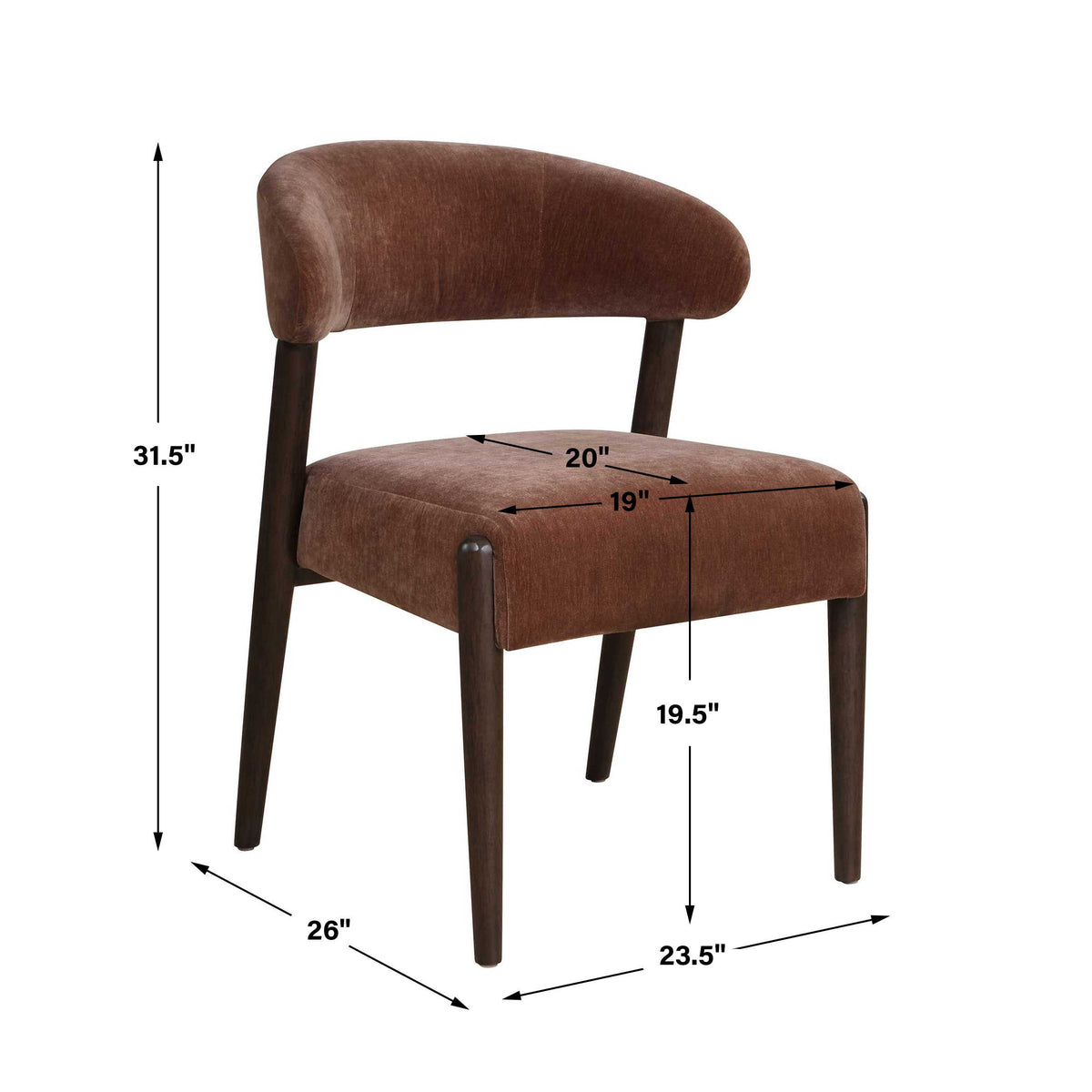 Avera Espresso Dining Chair