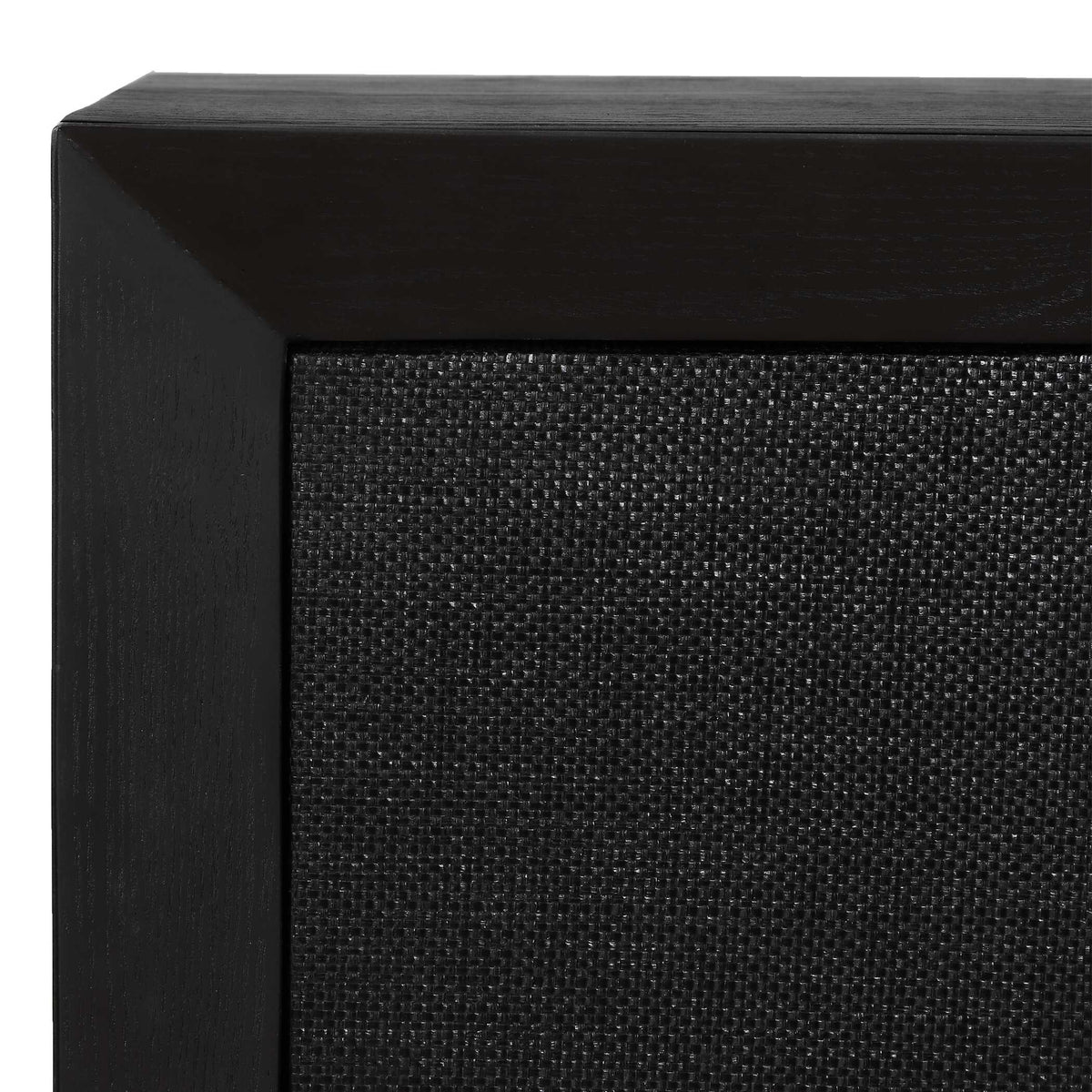 Williams Black 4 Door Cabinet