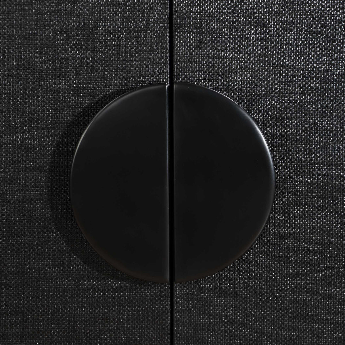 Williams Black 4 Door Cabinet