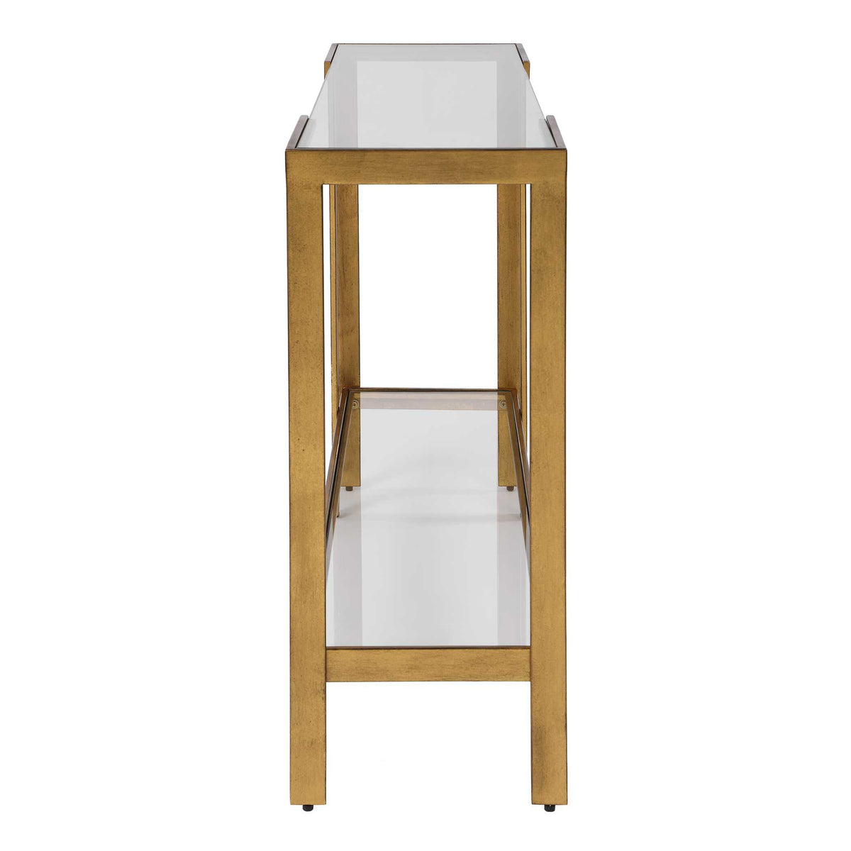 Kendrick Glass Console Table