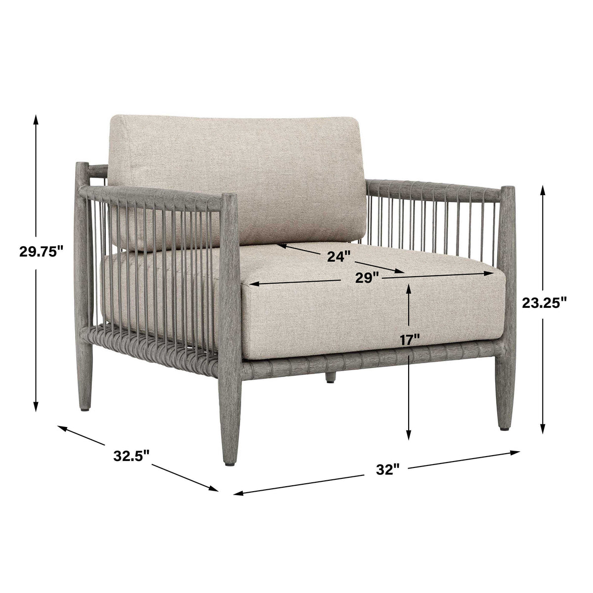 Borneo Outdoor Lounge Chair