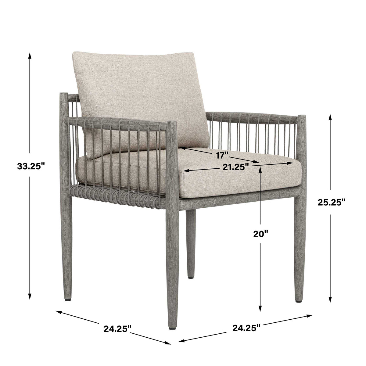 Borneo Outdoor Dining Chair