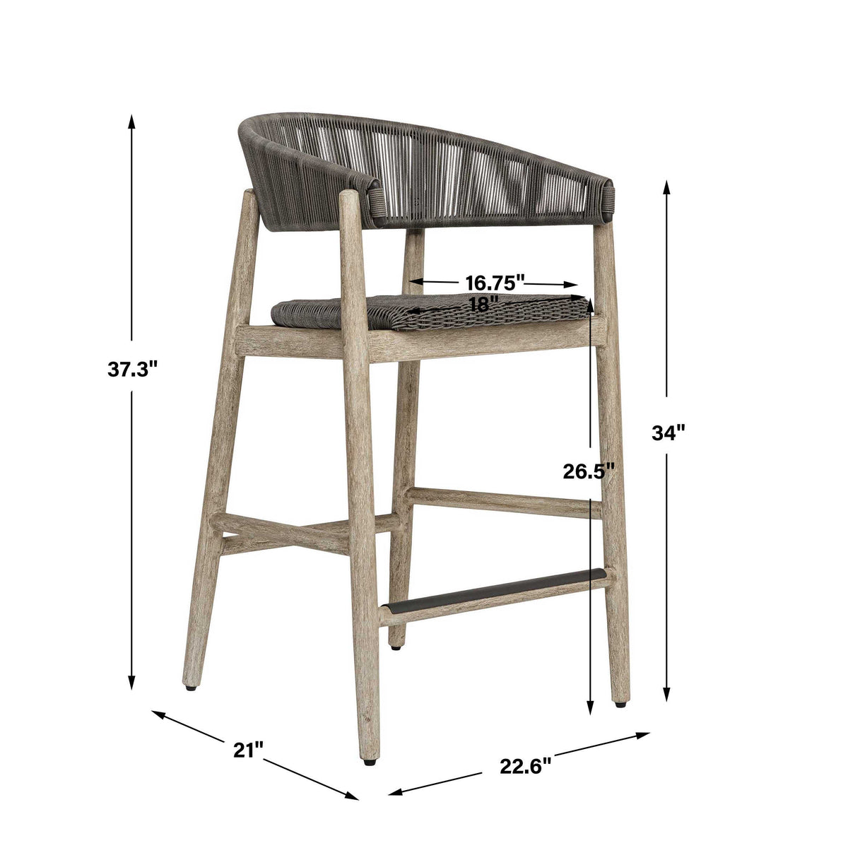 Dermott Outdoor Stool